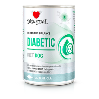 Disugual Diet Diabetic Perro Lenguado - Comida húmeda para perro con diabetes