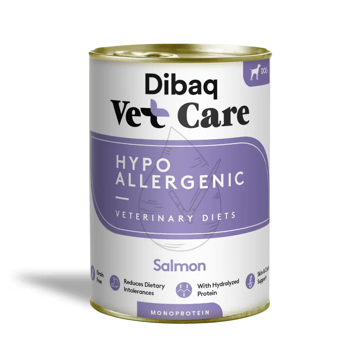 Dibaq Vet Care Cão Salmão - Ração húmida para cão
