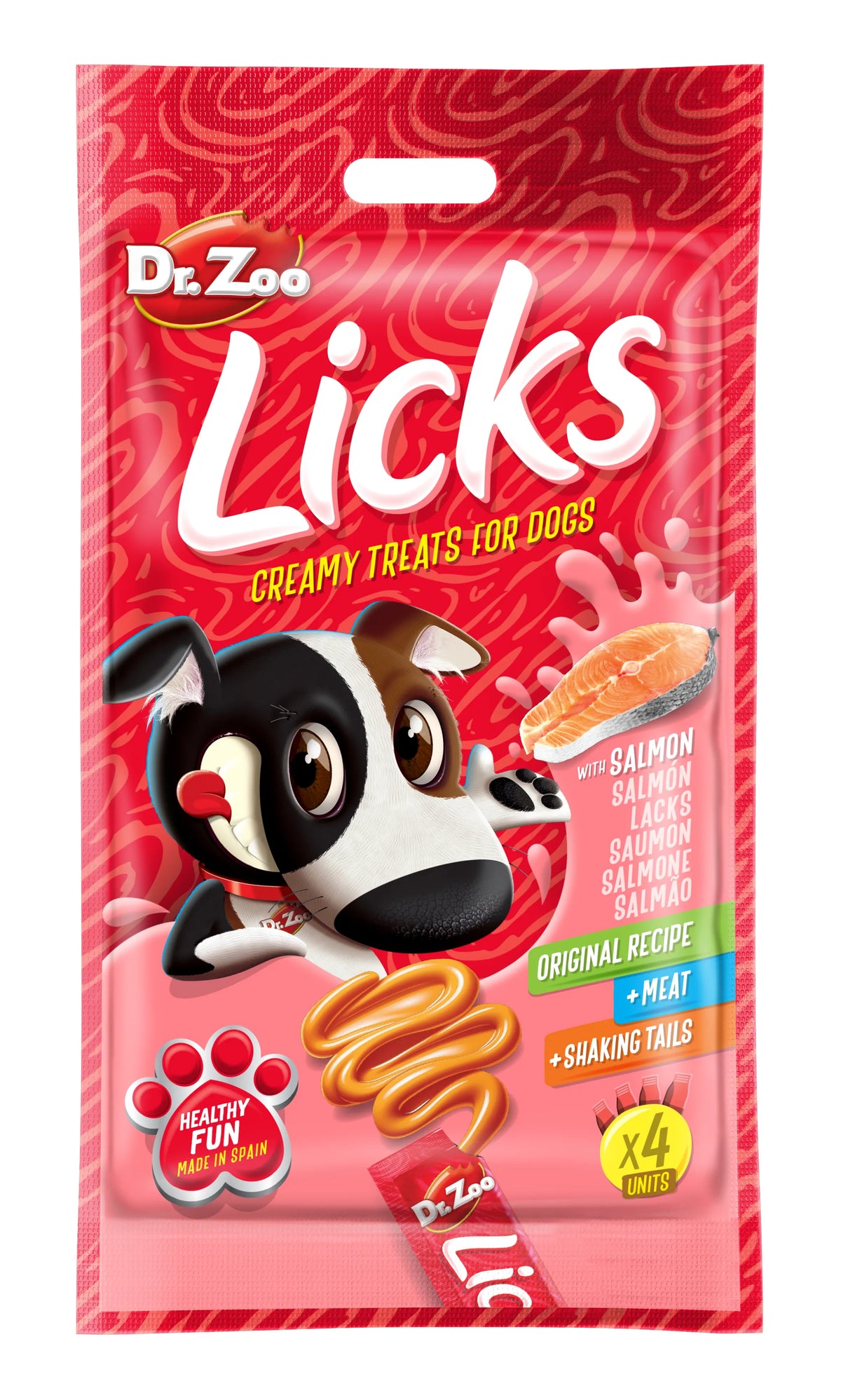 Dr Zoo Licks Cão Salmão