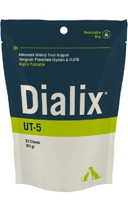 Alimento dietético Dialix UT-5 para Gatos | 30 Chews 