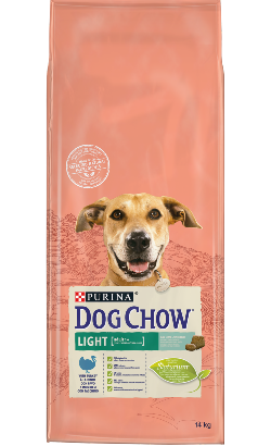 Ração para Cão Dog Chow Adult Light | Turkey | 14 kg