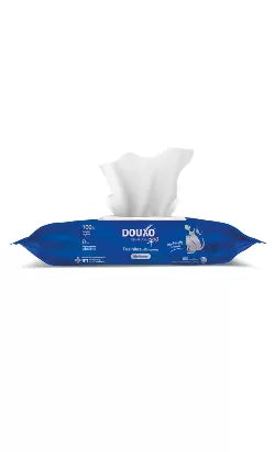 Douxo Spa Toalhitas Cão - Snack para cão para higiene e limpeza
