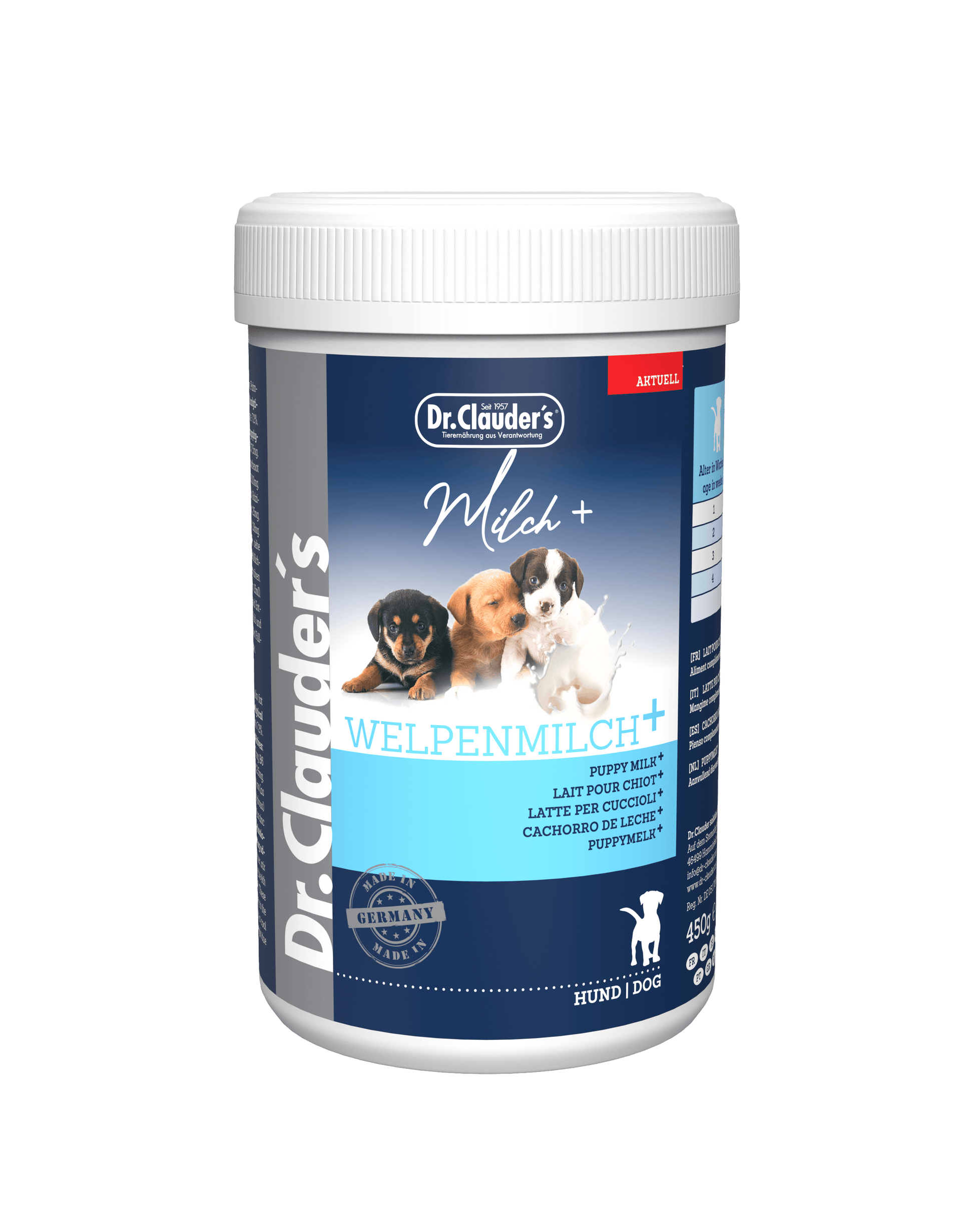 Dr. Clauder's Aufbau Plus | Leite em Pó para Cão | 400 g