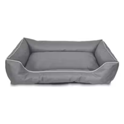 Eurosiam Rectangular Basket Loft Bed Grey for Dogs