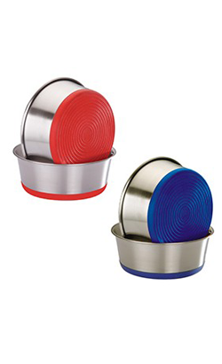 Eurosiam Comedouro Premium Heavy Dish Tamanho M | Vermelho