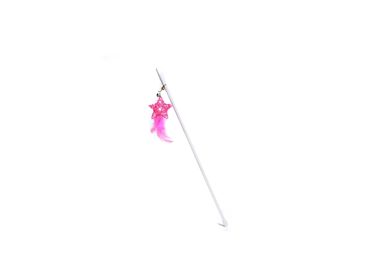 FREEDOG Stick Star con Plumero - Cat toy