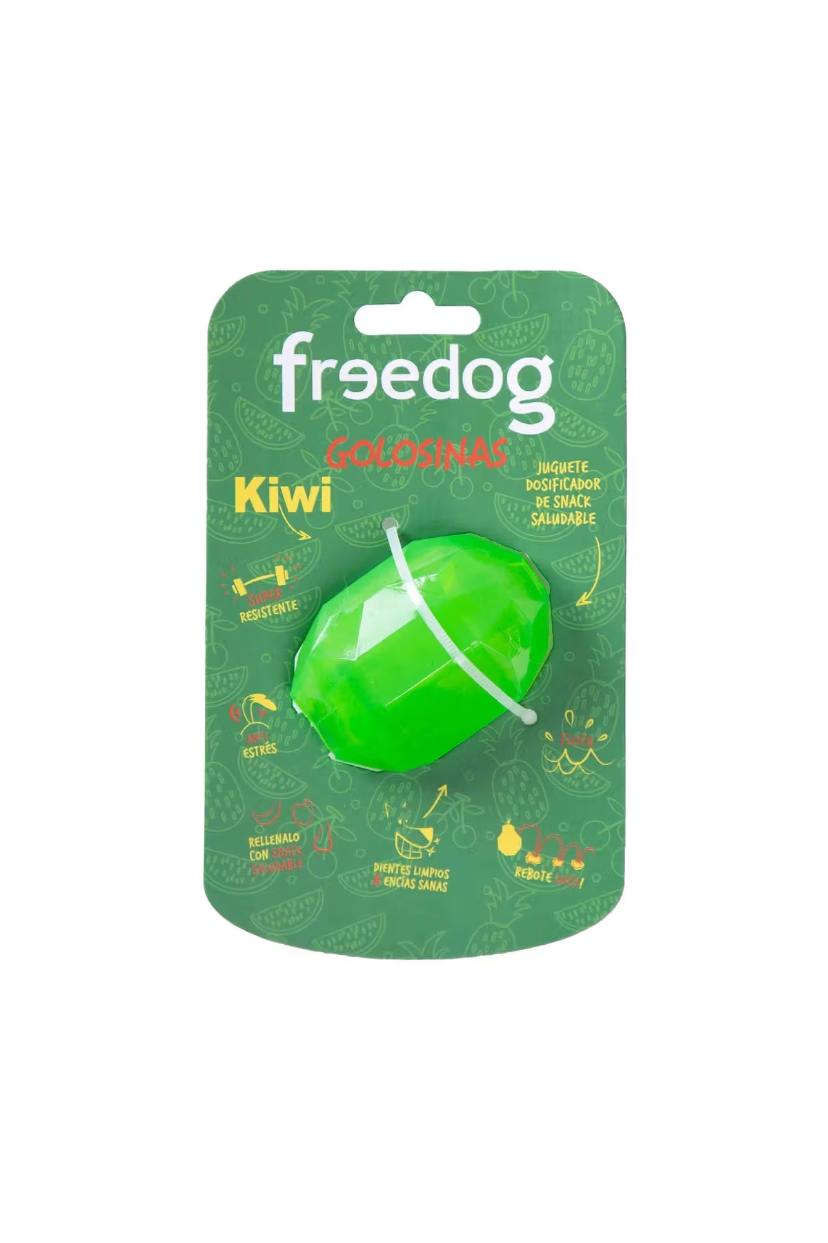FREEDOG Juguete Golosina Kiwi - Brinquedo para cão