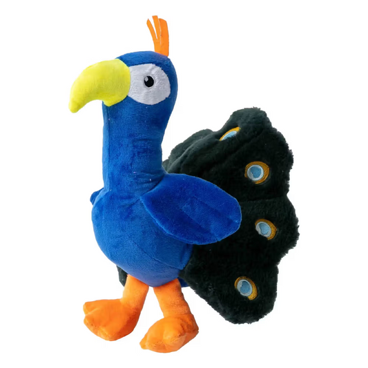 FREEDOG Peluche Peacock - Dog toy