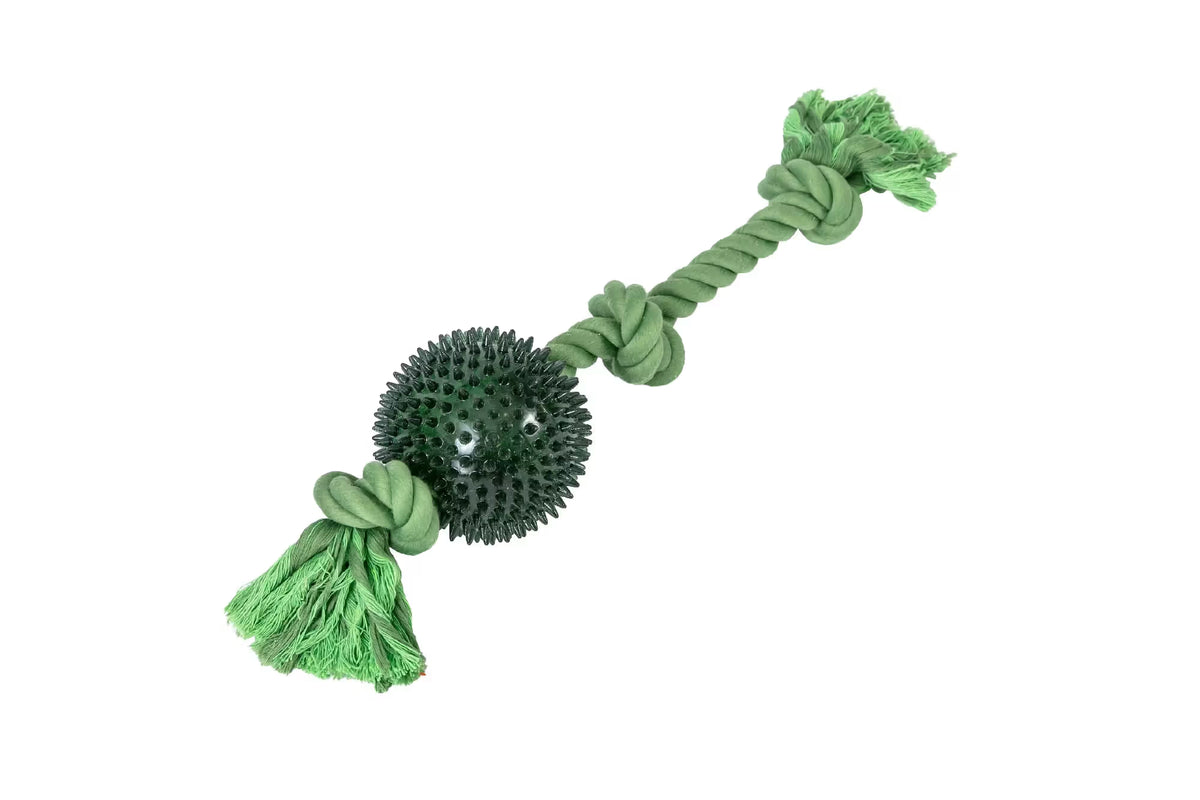 FREEDOG Juguete Mordedor con Pelota Puas - Dog toy
