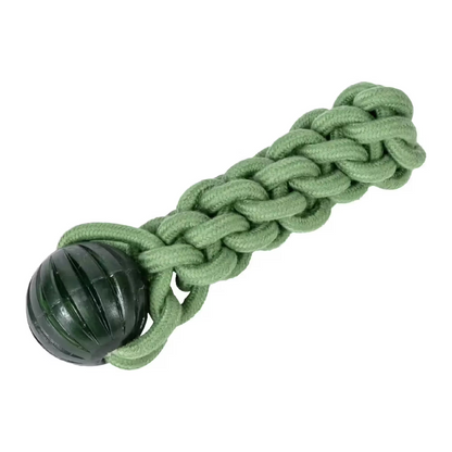 FREEDOG Juguete Mordedor Trenzado Pelota - Dog toy
