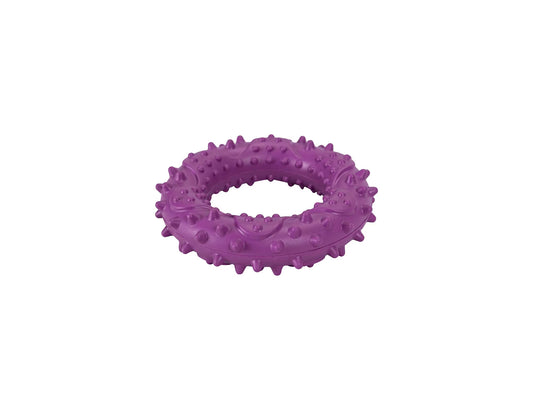 FREEDOG Juguete Goma Hoop 9.2 x 9.2 x 2.4 cm - Brinquedo para cão