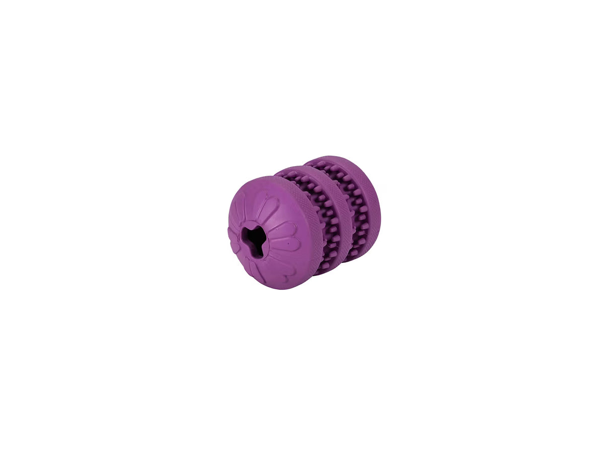 FREEDOG Juguete Goma Snack Roller 8 x 6 x 6 cm - Brinquedo para cão