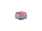 FREEDOG Bowl Tab. Cat Blan. Rosa 11.5 x 11.5 x 4.5 cm - Tigela para gato