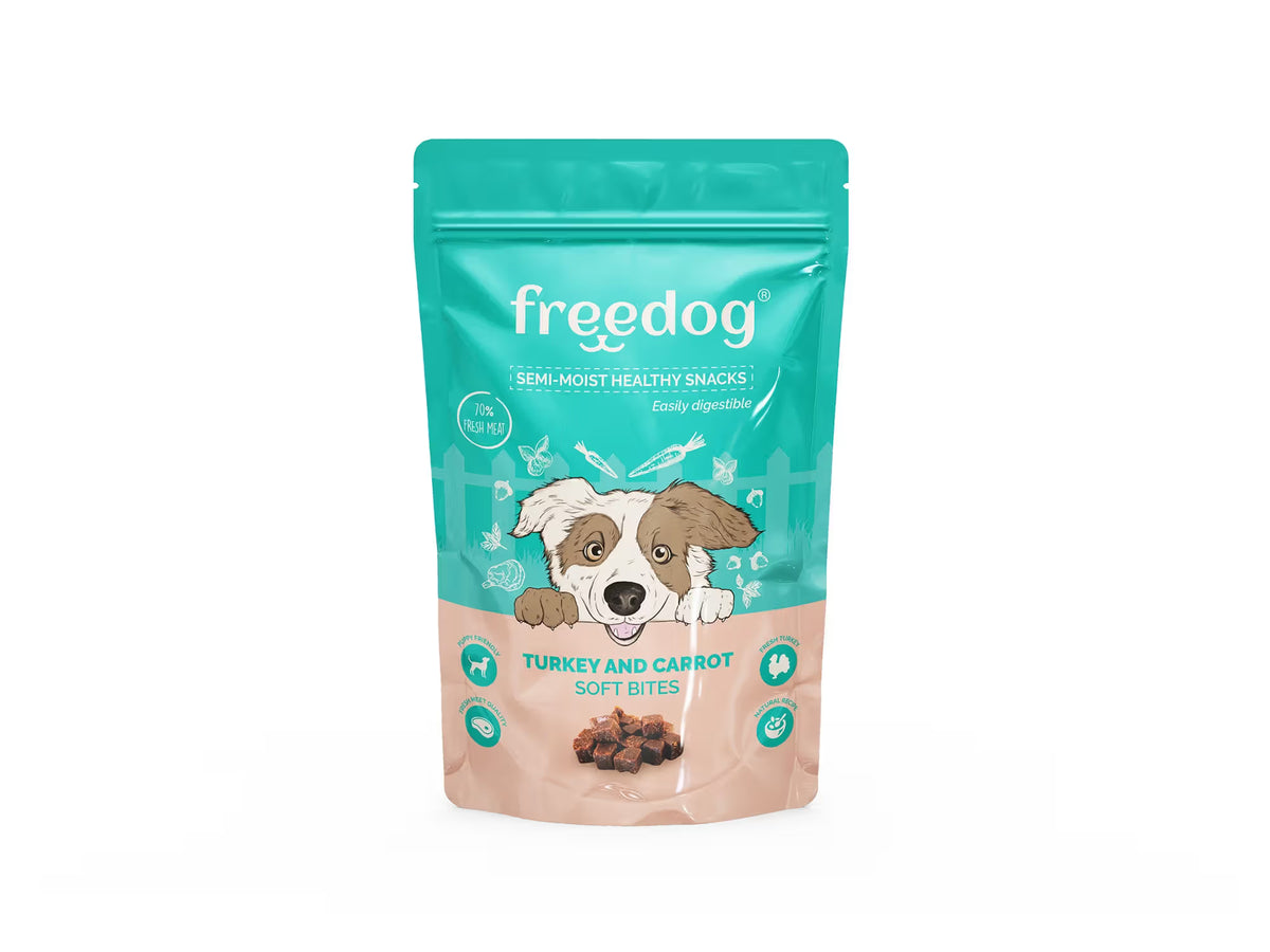 FREEDOG Semi-Moist Snack Turkey &