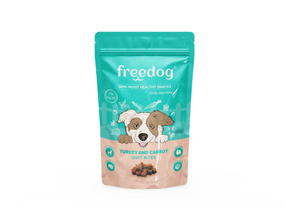 FREEDOG Semi-Moist Snack Turkey &