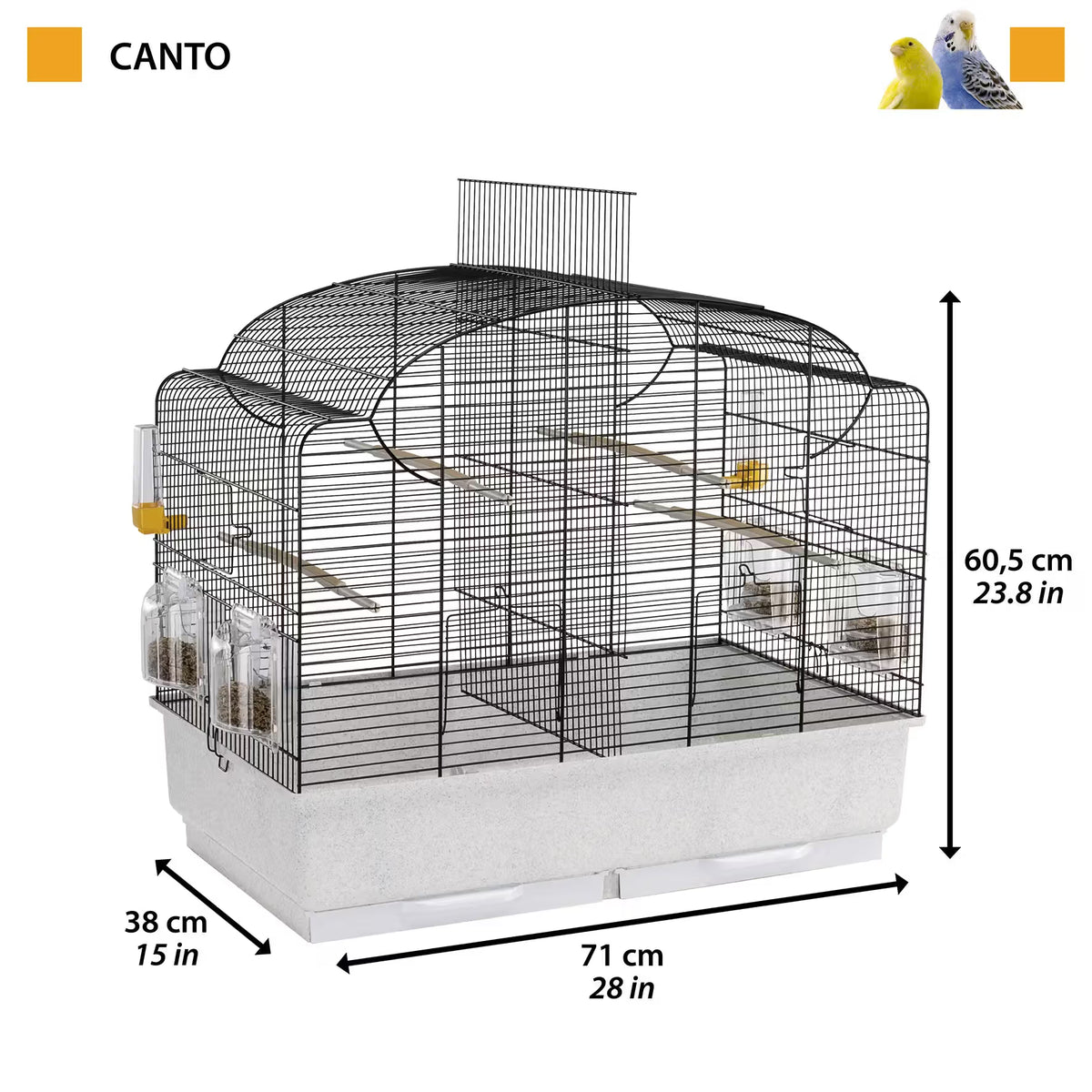 Ferplast Canto - Jaula para pássaros