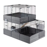 Ferplast Jaula Multipla Double 107.5 x 72 x 96.5 cm - Dog crate