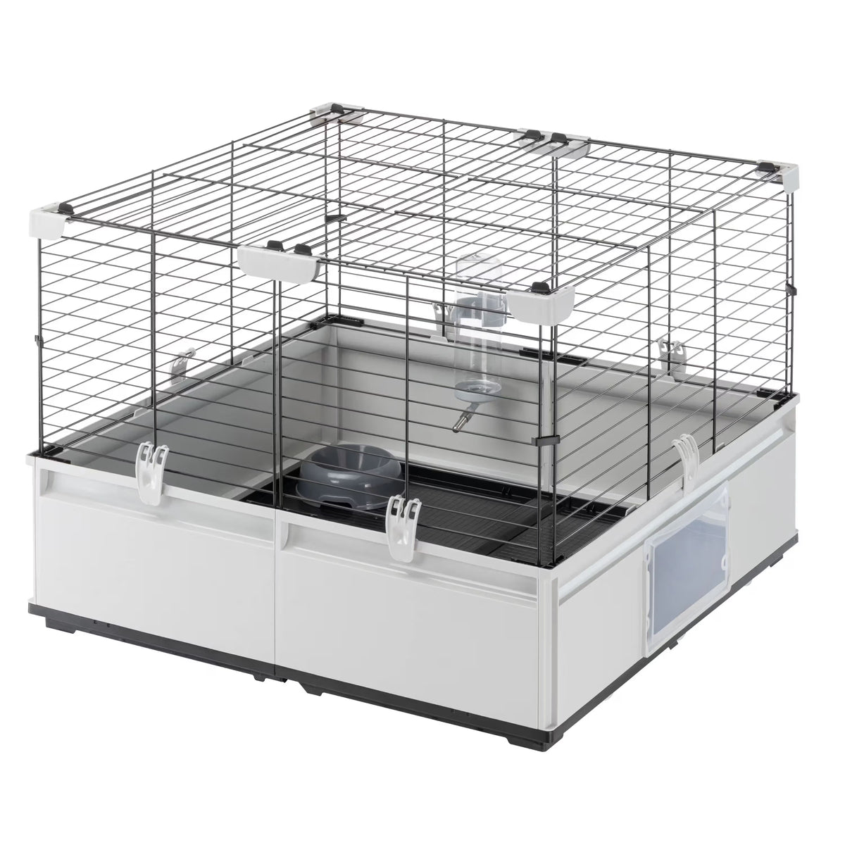 Ferplast Jaula Modular Negra - Jaula modular para cão