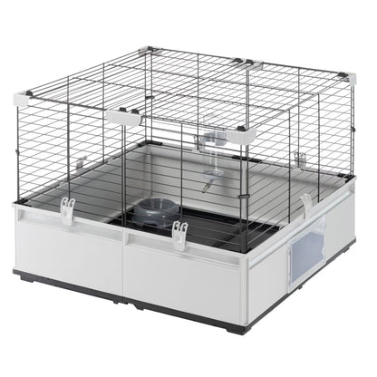 Ferplast Jaula Modular Negra - Jaula modular para cão