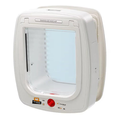 Ferplast Swing Microchip L - Porta para gato e cão com microchip
