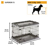 Ferplast Jaula Perro Superior 75 - Dog crate