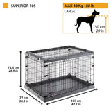 Ferplast Jaula Perro Superior 105 - Dog crate