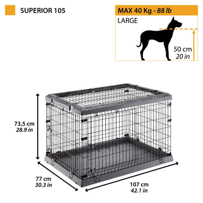 Ferplast Jaula Perro Superior 105 - Dog crate