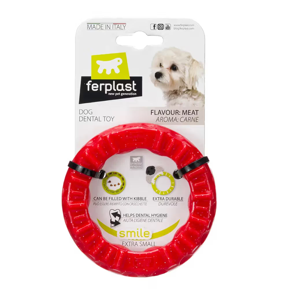 Ferplast Smile - Juguete para perro para higiene dental