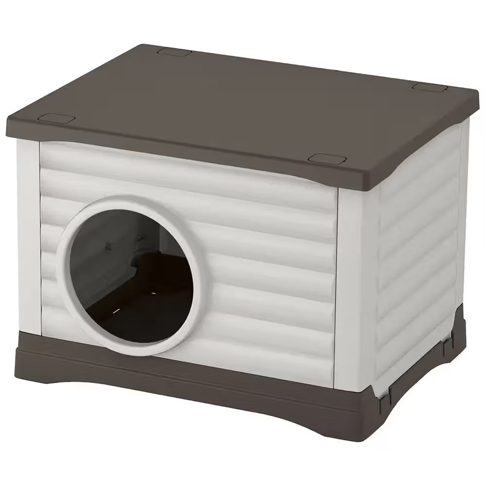 Ferplast Petvilla 60 - Caseta para perro y gato