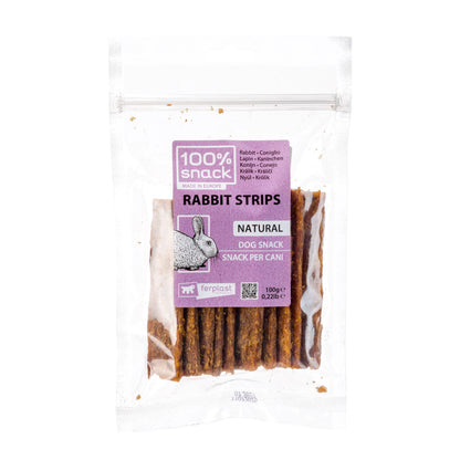 Ferplast Tiras de Conejo Cão Coelho - Snack para cão