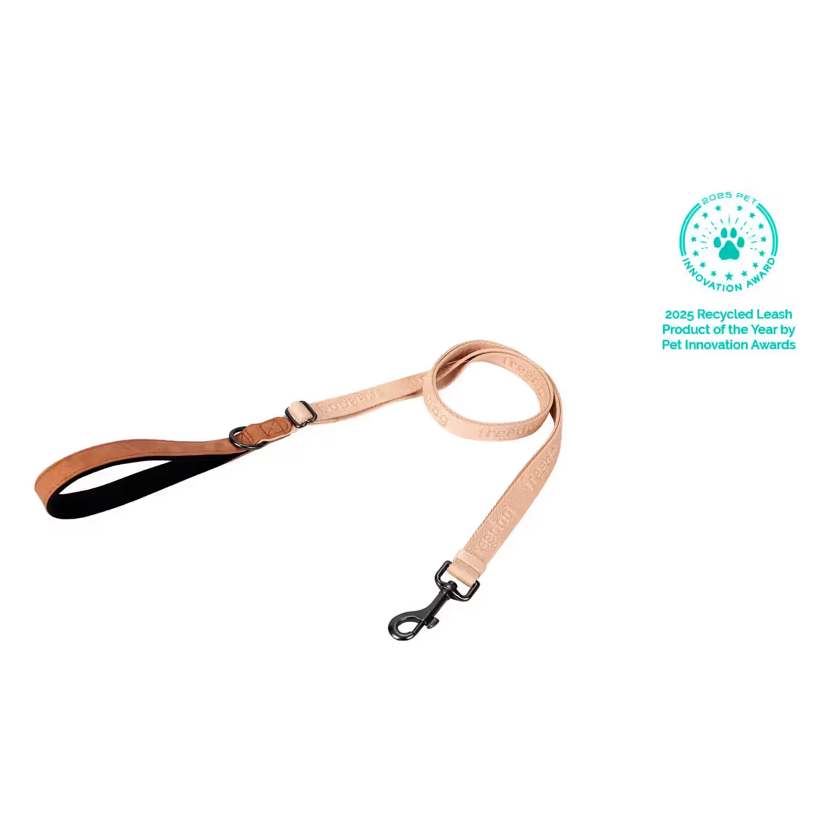 FREEDOG Correa Linum Sand Beige 120 / 180 cm - Correa para perro