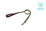 FREEDOG Correa Linum Green Forest 120 / 180 cm - Trela para cão