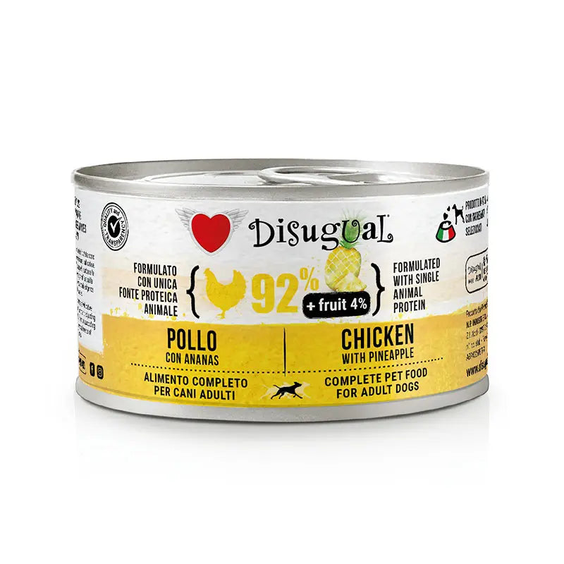DISUGUAL FRUIT DOG CHICKEN PINEAPPLE | 12 X 150GR