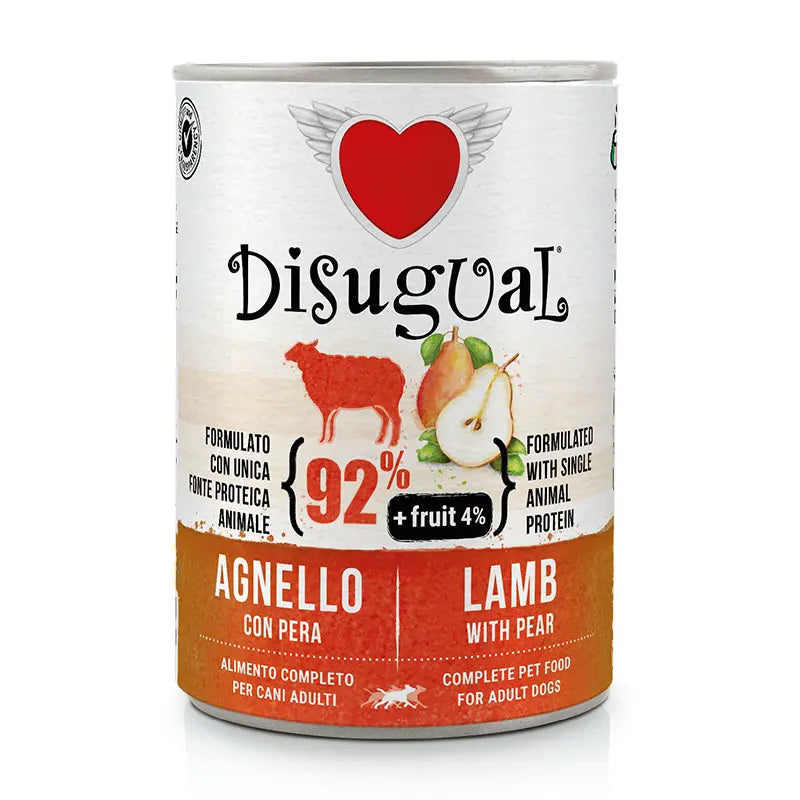 DISUGUAL FRUIT DOG LAMB PEAR | 6 X 400GR