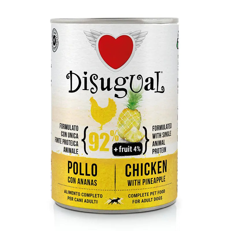 DISUGUAL FRUIT DOG CHICKEN PINEAPPLE | 6 X 400GR