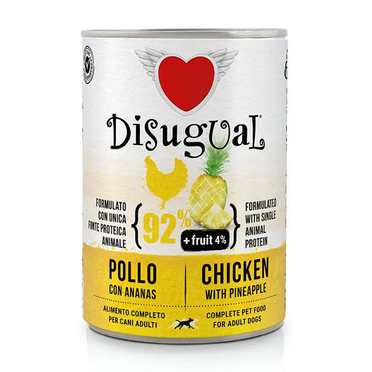 Disugual Fruit Cão Frango Ananás | 6 X 400Gr