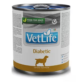 Farmina Vet Life Diabetic Cão Adulto Frango - Ração húmida para cão com diabetes e excesso de peso