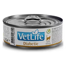 Farmina Vet Life Diabetic Adult Cat Chicken - Wet food for cats with diabetes and excess weight