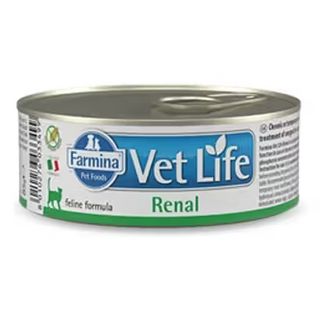 Farmina Vet Life Renal Gato Pollo - Comida húmeda para gato con insuficiencia renal