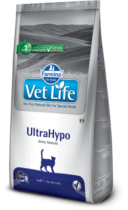 Ração Veterinária para Gatos Farmina Vet Life Feline UltraHypo | 2 Kg