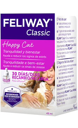 Feliway Classic Recarga 48 ml para Gatos | 1 Unidade