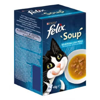 Felix Soup Original Adult Cat Fish Selection - Wet cat food