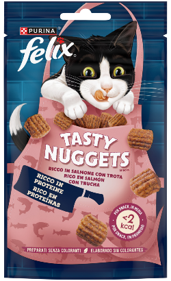 Felix Tasty Nuggets Salmon & Trout | 50 g