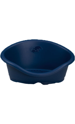 Portugal Pet Fop Cama de Plastico | Azul para cão | 50x36 cm