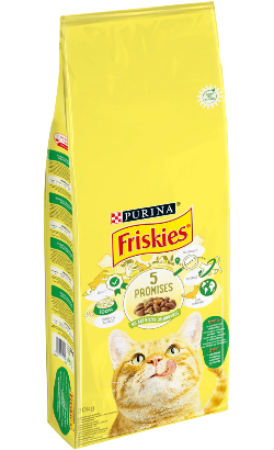 Friskies Adult Cat Rabbit, Chicken and Vegetables - Dry cat food with rabbit, chicken and vegetables