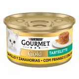 Gourmet Gold Tartelette Adult Cat Chicken and Carrots - Wet cat food