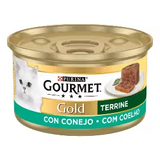 Gourmet Gold Terrine Gato Adulto Conejo - Comida húmeda para gato