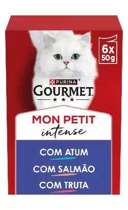 Gourmet Mon Petit Intense Adult and Senior Cat Fish - Wet cat food