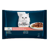Gourmet Perle Adult and Senior Cat Mini Fillets in Gravy - Wet cat food