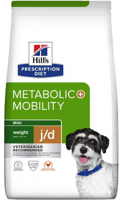 Ração Veterinária para Cão Hills Prescription Diet Canine Metabolic + Mobility Mini | 6 kg